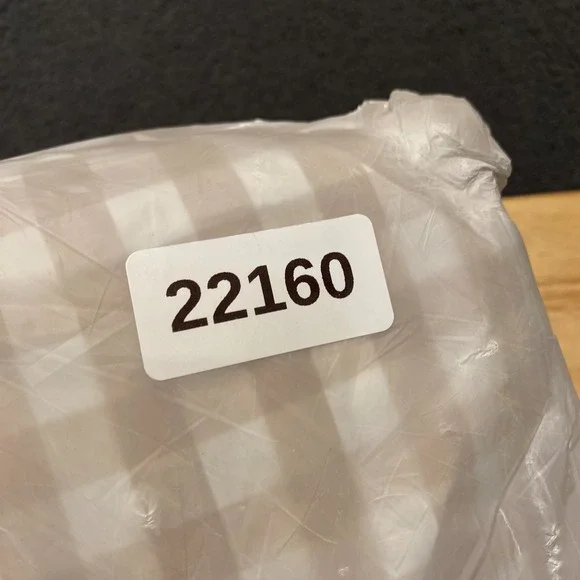 Quince Classic Organic Percale Gingham Sheet Set Cal King Size Cafe 100% Cotton - Picture 5 of 5